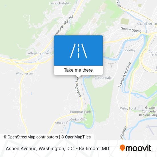 Aspen Avenue map