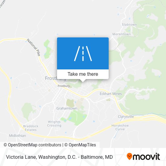 Victoria Lane map