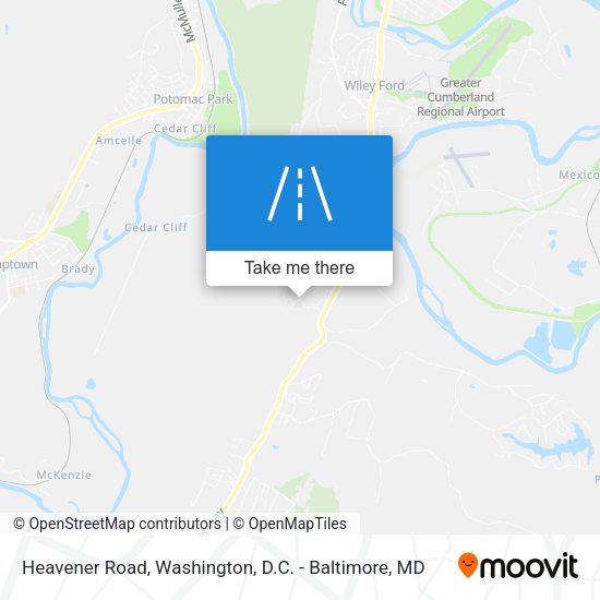 Heavener Road map
