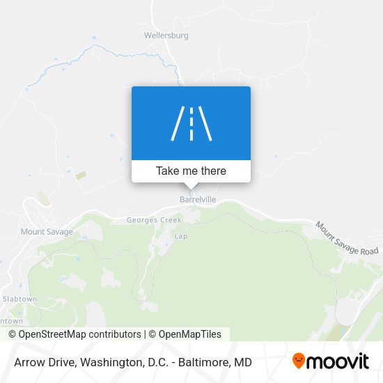 Arrow Drive map
