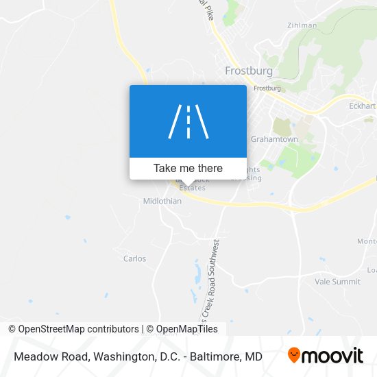 Meadow Road map