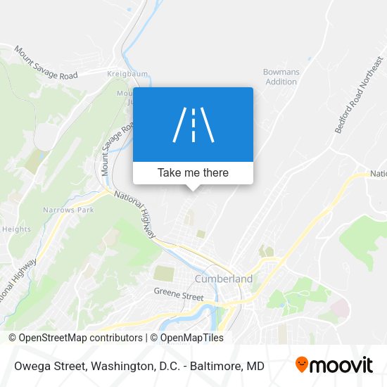 Owega Street map