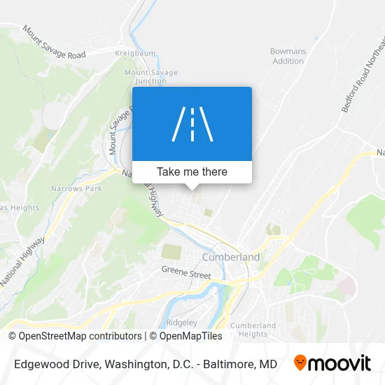 Edgewood Drive map