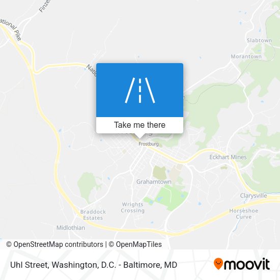 Uhl Street map