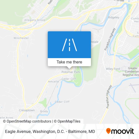 Eagle Avenue map