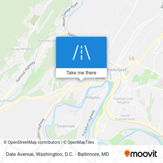 Dale Avenue map