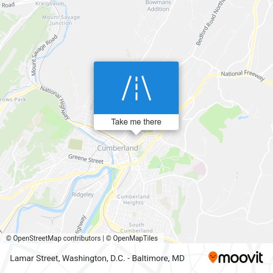 Mapa de Lamar Street