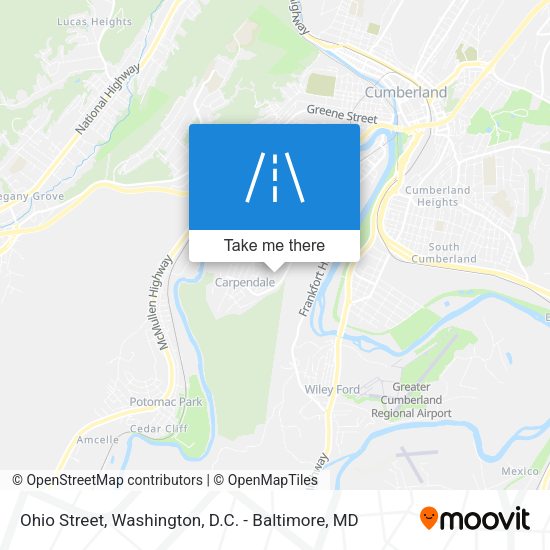 Mapa de Ohio Street