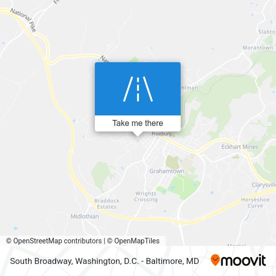 Mapa de South Broadway