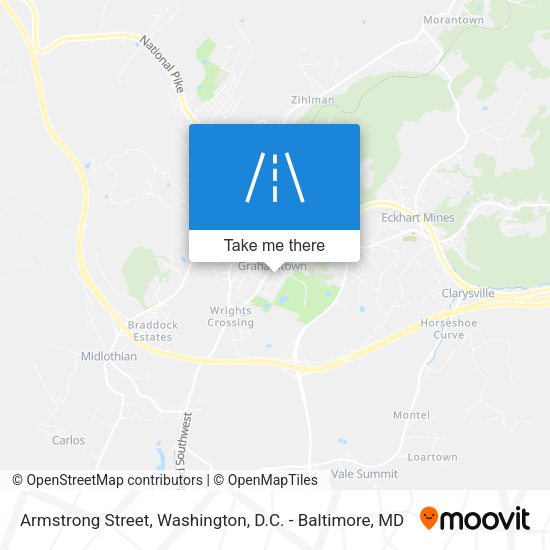 Armstrong Street map