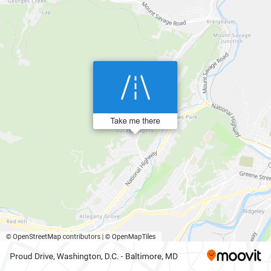 Proud Drive map