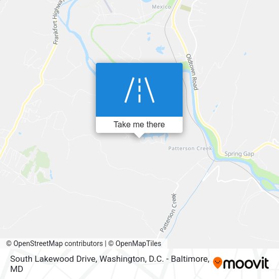 South Lakewood Drive map