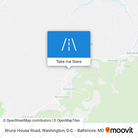 Mapa de Bruce House Road