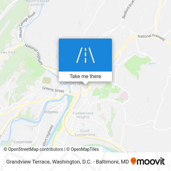 Grandview Terrace map