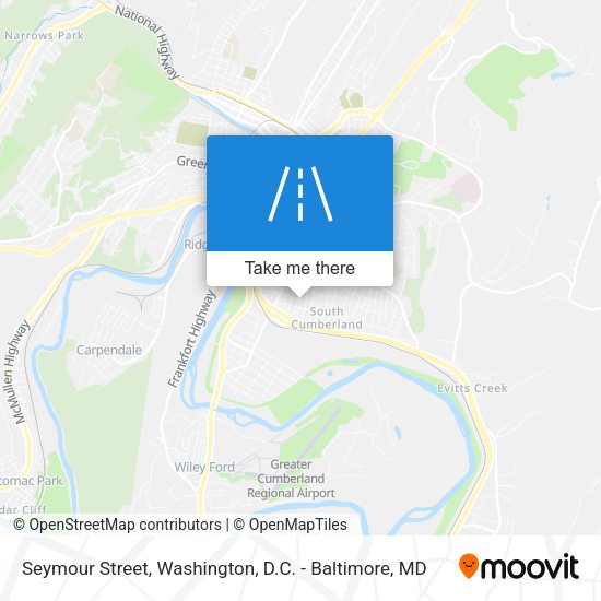 Seymour Street map