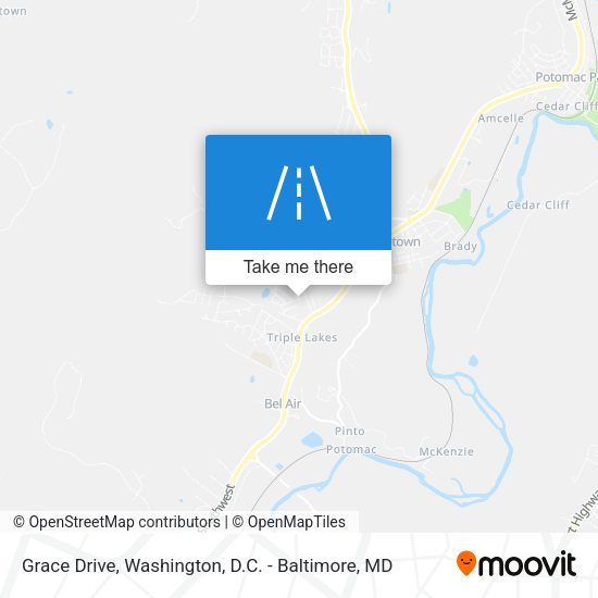 Mapa de Grace Drive