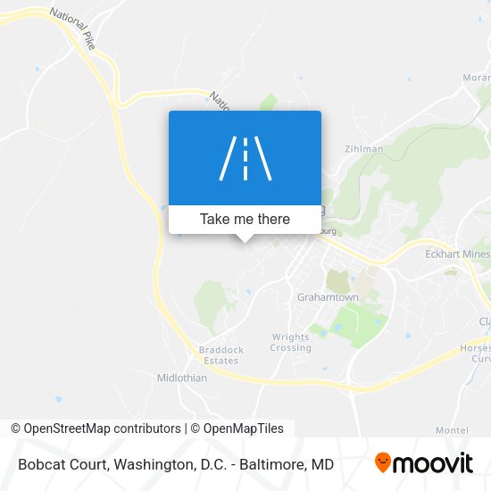 Bobcat Court map