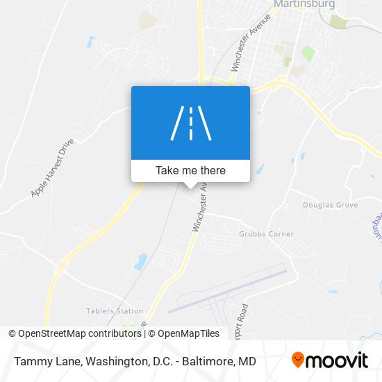 Tammy Lane map