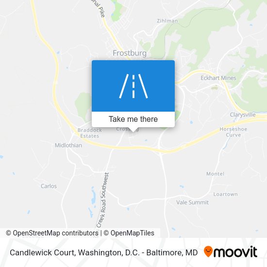 Mapa de Candlewick Court