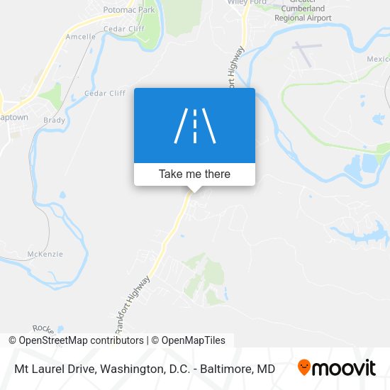Mt Laurel Drive map