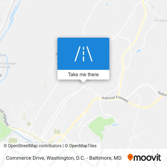 Mapa de Commerce Drive