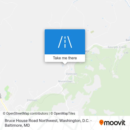 Bruce House Road Northwest map