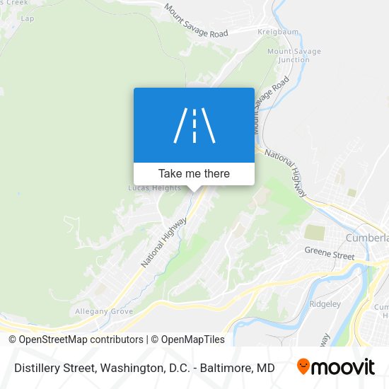 Mapa de Distillery Street