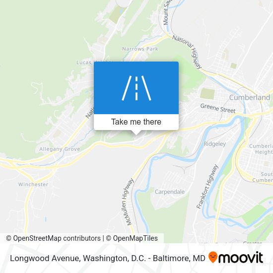 Mapa de Longwood Avenue