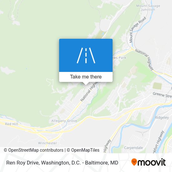 Ren Roy Drive map