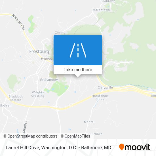 Laurel Hill Drive map
