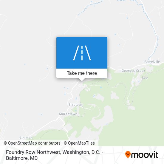 Mapa de Foundry Row Northwest