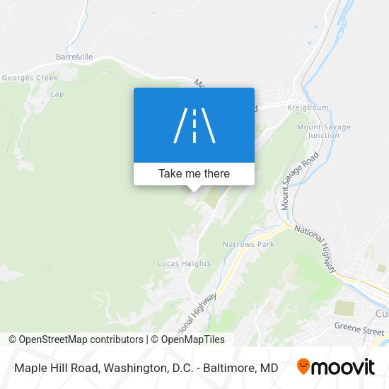 Mapa de Maple Hill Road