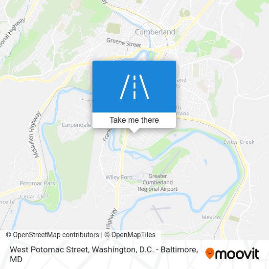 Mapa de West Potomac Street