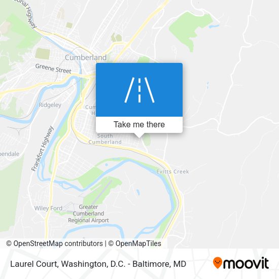 Laurel Court map
