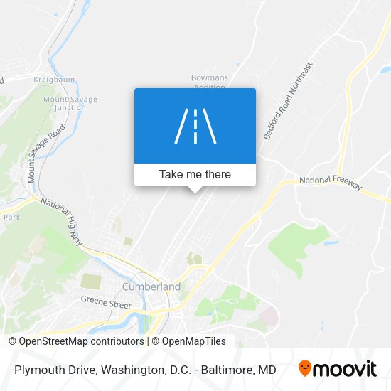 Mapa de Plymouth Drive