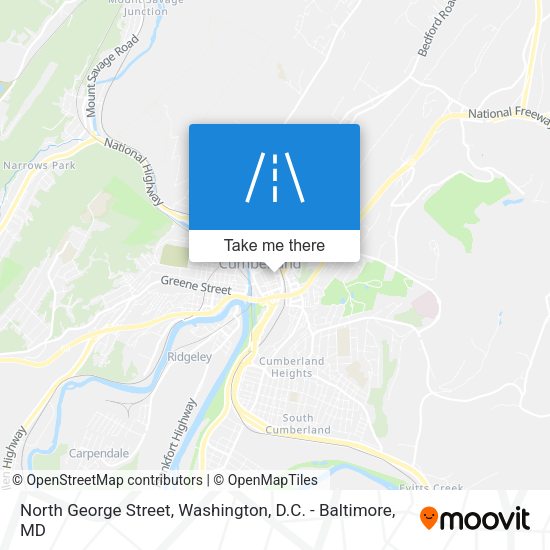 Mapa de North George Street