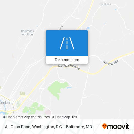 Ali Ghan Road map