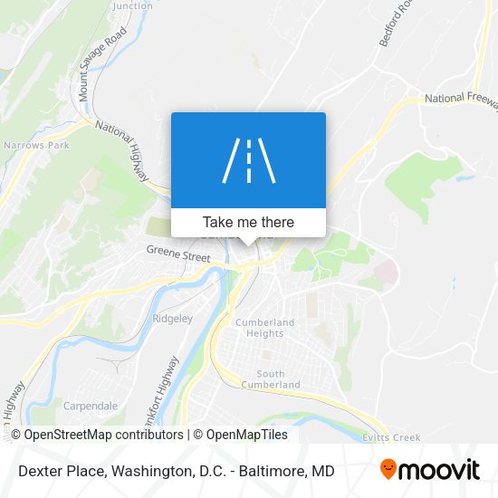 Dexter Place map