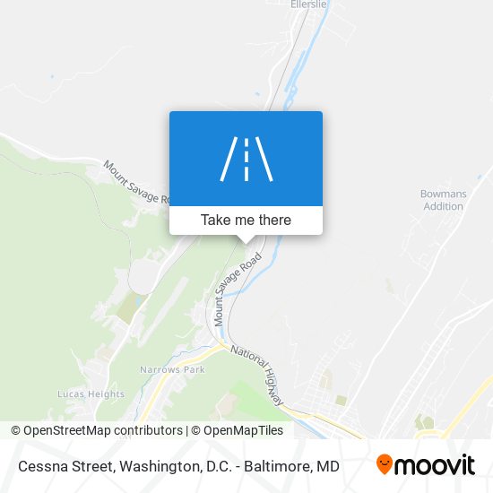 Mapa de Cessna Street