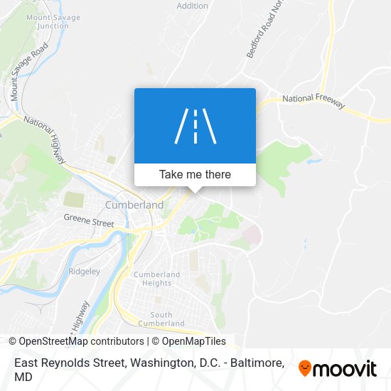 Mapa de East Reynolds Street