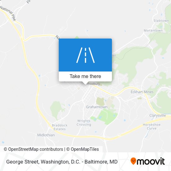 George Street map