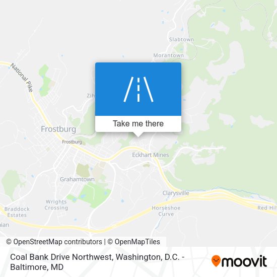 Coal Bank Drive Northwest map