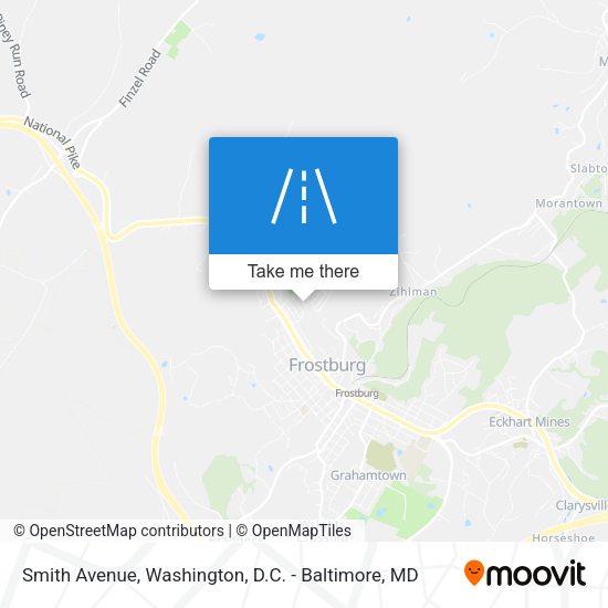 Smith Avenue map