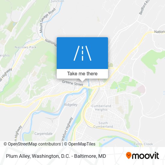 Plum Alley map