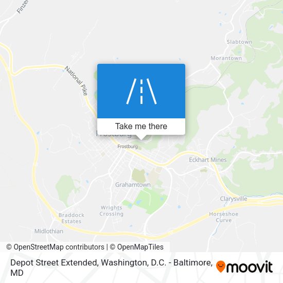 Depot Street Extended map