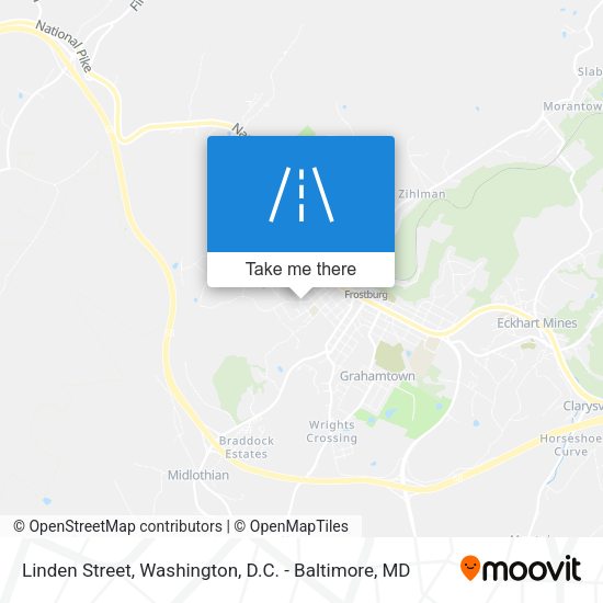 Linden Street map
