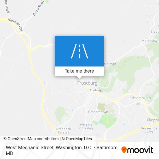 West Mechanic Street map