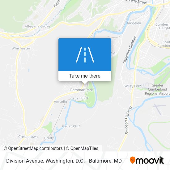 Mapa de Division Avenue