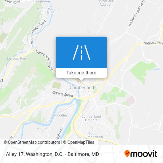 Mapa de Alley 17
