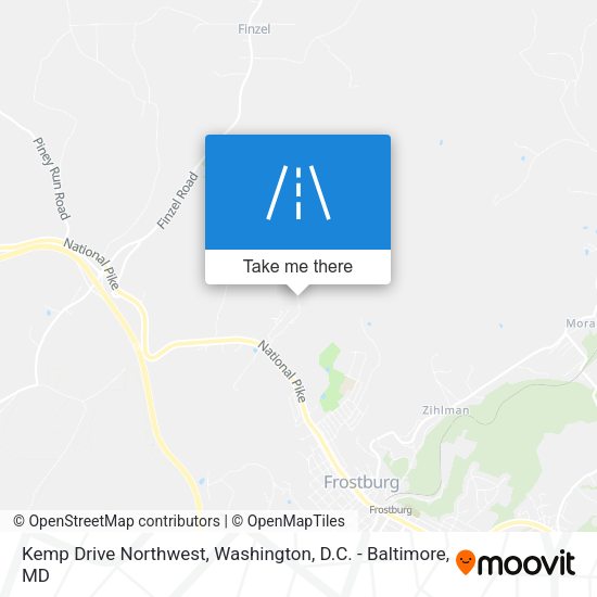 Mapa de Kemp Drive Northwest